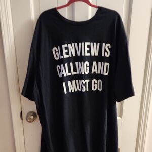 Black Glenview Is Calling And I Must Go 5XLT T-Shirt
